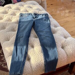 Hollister Women's High Rise Blue Jeans